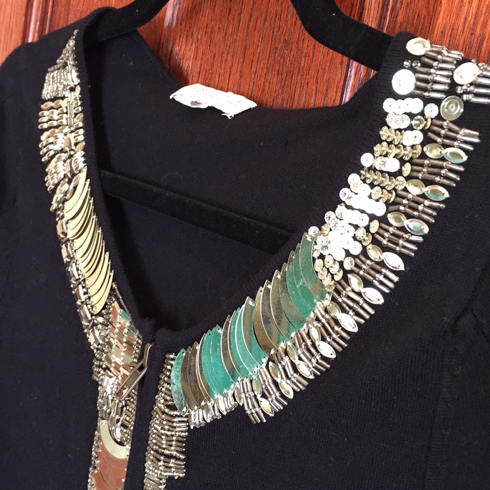 Hand beaded/sequined Top